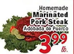 Rio Valley Market Homemade Marinated Pork Steak offer