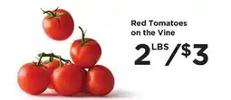 Food 4 Less Red Tomatoes on the Vine offer