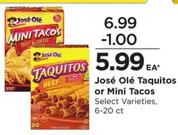 Food 4 Less José Olé Taquitos or Mini Tacos offer