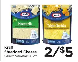 Food 4 Less Kraft Shredded Cheese offer