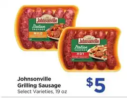 Food 4 Less Johnsonville Grilling Sausage offer