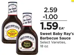 Food 4 Less Sweet Baby Ray's Barbecue Sauce offer