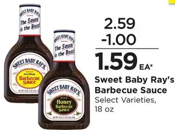 Food 4 Less Sweet Baby Ray's Barbecue Sauce offer