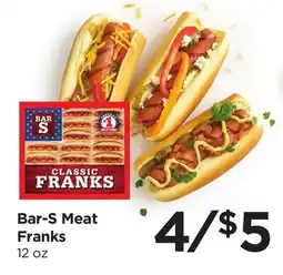 Food 4 Less Bar-S Meat Franks offer