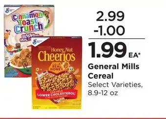 Food 4 Less General Mills Cereal offer