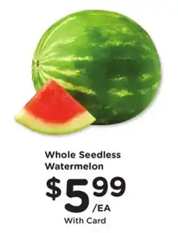 Mariano's Whole Seedless Watermelon offer
