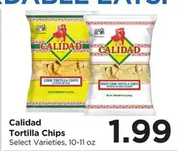 Food 4 Less Calidad Tortilla Chips offer