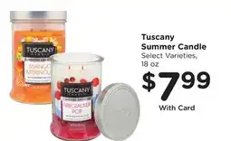 Mariano's Tuscany Summer Candle offer