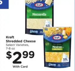 Mariano's Kraft Shredded Cheese offer