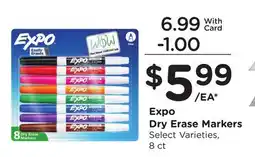 Mariano's Expo Dry Erase Markers offer