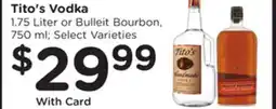 Mariano's Tito's Vodka offer