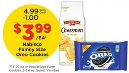 Mariano's Nabisco Family Size Oreo Cookies offer