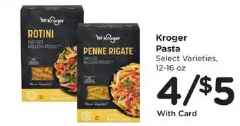 Mariano's Kroger Pasta offer