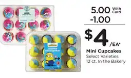 Mariano's Mini Cupcakes offer