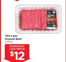 Mariano's 75% Lean Ground Beef offer