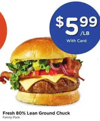 Mariano's Fresh 80% Lean Ground Chuck offer