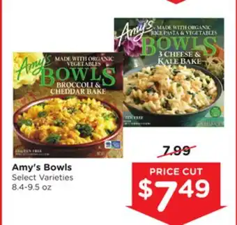 Mariano's Amy's Bowls offer