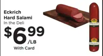 Mariano's Eckrich Hard Salami offer