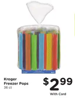 Mariano's Kroger Freezer Pops offer