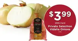 Mariano's Private Selection Vidalia Onions offer