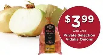 Mariano's Private Selection Vidalia Onions offer