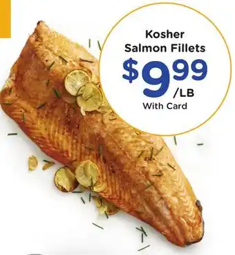 Mariano's Kosher Salmon Fillets offer