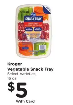Mariano's Kroger Vegetable Snack Tray offer
