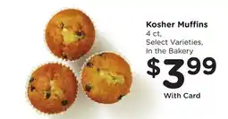 Mariano's Kosher Muffins offer