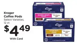 Mariano's Kroger Coffee Pods offer