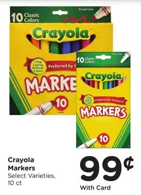 Mariano's Crayola Markers offer