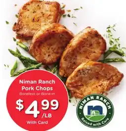 Mariano's Niman Ranch Pork Chops offer