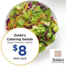 Mariano's Zelda's Catering Salads offer