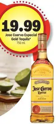 Meijer Jose Cuervo Especial Gold Tequila offer