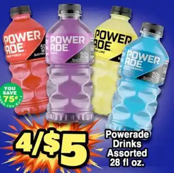 Western Beef Powerade Drinks offer