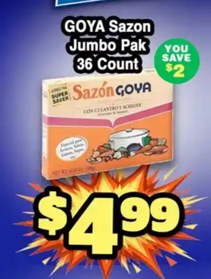 Western Beef GOYA Sazon Jumbo Pak offer