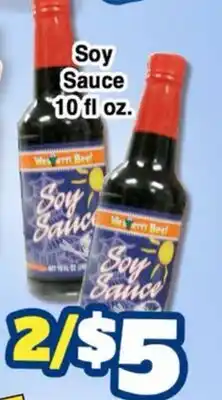 Western Beef Western Beet Soy Sauce offer