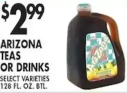 Pioneer Supermarkets Arizona teas or drinks offer