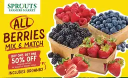 Sprouts Farmers Market Sprouts Farmers Market All Berries Mix & Match offer