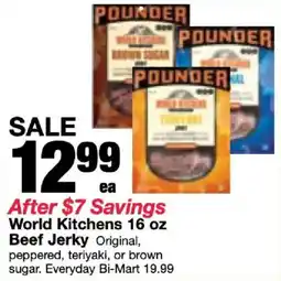 Bi-Mart World Kitchens beef jerky offer