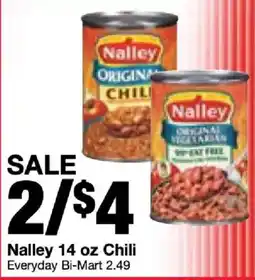 Bi-Mart Nalley chili offer