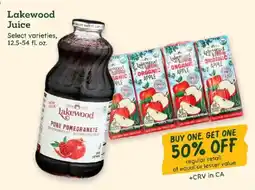 Sprouts Farmers Market Lakewood juice offer