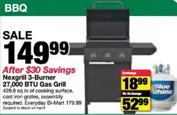 Bi-Mart Nexgrill 3-Burner Gas Grill offer