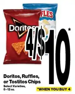 Super Saver Doritos, Ruffles, or Tostitos Chips offer