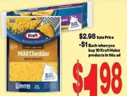 Super Saver Kraft mild cheddar offer