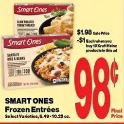 Super Saver Smart Ones Frozen Entrées offer