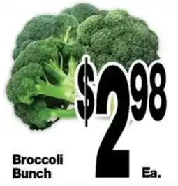 Super Saver Broccoli Bunch offer