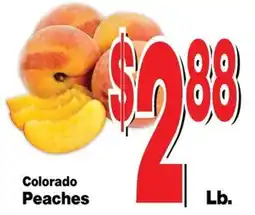 Super Saver Colorado Peaches offer