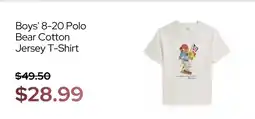 Macy's Polo Bear Cotton Jersey T-Shirt offer