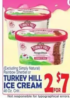 Bravo Supermarkets Turkey Hill ice cream offer