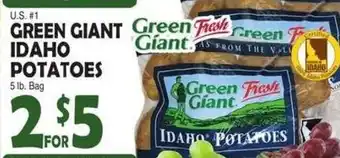 Bravo Supermarkets Green Giant Idaho Potatoes offer